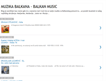 Tablet Screenshot of muzika-balkana.blogspot.com