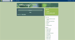 Desktop Screenshot of anthonycupit.blogspot.com