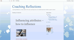 Desktop Screenshot of coachingmuse.blogspot.com