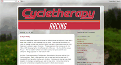 Desktop Screenshot of cycletherapyracing.blogspot.com