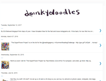 Tablet Screenshot of doinkydoodles.blogspot.com