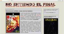 Desktop Screenshot of noentiendoelfinal.blogspot.com