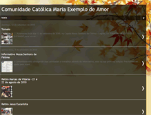 Tablet Screenshot of comunidademea.blogspot.com