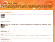 Tablet Screenshot of gordonbabies.blogspot.com