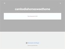 Tablet Screenshot of cambodiahomesweethome.blogspot.com