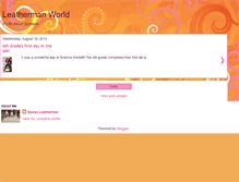 Tablet Screenshot of leathermanworld.blogspot.com