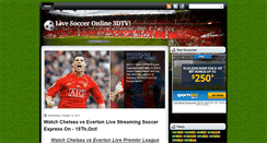 Desktop Screenshot of live-soccer-3dtv.blogspot.com
