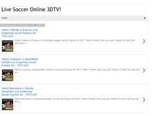 Tablet Screenshot of live-soccer-3dtv.blogspot.com