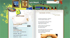 Desktop Screenshot of lyric-nasyid.blogspot.com