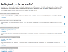 Tablet Screenshot of comoavaliar.blogspot.com