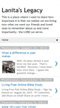 Mobile Screenshot of lanitaslegacy.blogspot.com