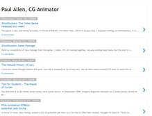 Tablet Screenshot of paulallenanimation.blogspot.com