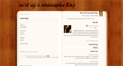 Desktop Screenshot of neversayacommonplacething.blogspot.com