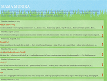 Tablet Screenshot of mamamunira.blogspot.com