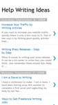 Mobile Screenshot of helpwritingideas.blogspot.com