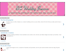 Tablet Screenshot of bcweddingresource.blogspot.com