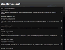 Tablet Screenshot of clanremember80.blogspot.com