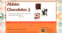 Desktop Screenshot of abbieschocolate.blogspot.com