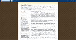 Desktop Screenshot of buy-the-truth.blogspot.com