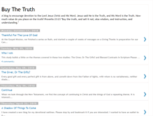Tablet Screenshot of buy-the-truth.blogspot.com