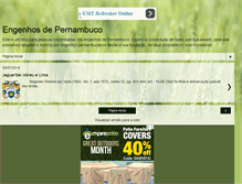 Tablet Screenshot of engenhosdepernambuco.blogspot.com