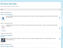 Tablet Screenshot of elbuhodormido.blogspot.com