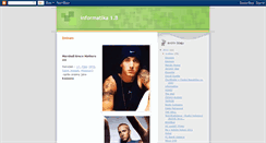 Desktop Screenshot of 1b-informatika.blogspot.com