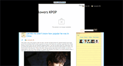 Desktop Screenshot of boysoverflowers-mania.blogspot.com