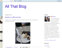 Tablet Screenshot of christinasallthatblog.blogspot.com