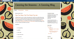 Desktop Screenshot of canningtheseasons.blogspot.com