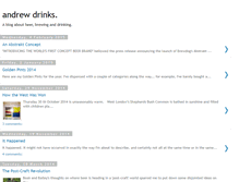 Tablet Screenshot of andrewdrinks.blogspot.com