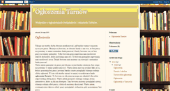 Desktop Screenshot of ogloszenia-tarnow.blogspot.com