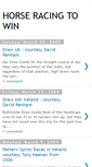 Mobile Screenshot of horseracingtowinners.blogspot.com