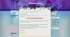 Desktop Screenshot of fashionsong.blogspot.com