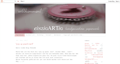 Desktop Screenshot of einzig-art-ig.blogspot.com