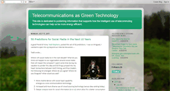 Desktop Screenshot of greentelepresence.blogspot.com