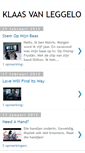 Mobile Screenshot of klaasvanleggelo.blogspot.com