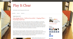 Desktop Screenshot of playitclear.blogspot.com