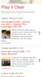 Mobile Screenshot of playitclear.blogspot.com