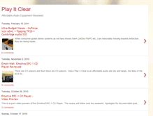 Tablet Screenshot of playitclear.blogspot.com