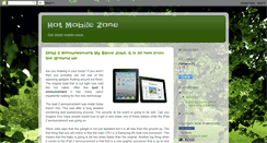 Desktop Screenshot of hotmobilezone.blogspot.com