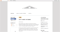 Desktop Screenshot of agentenoviembre.blogspot.com