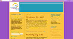 Desktop Screenshot of gainesvillecreativekids.blogspot.com