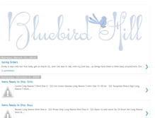 Tablet Screenshot of bluebirdhill.blogspot.com