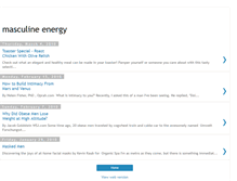 Tablet Screenshot of masculineenergy.blogspot.com