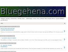 Tablet Screenshot of bluegehena.blogspot.com