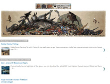 Tablet Screenshot of monsterhunterunitecompendium.blogspot.com