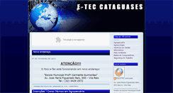 Desktop Screenshot of eteccataguases.blogspot.com