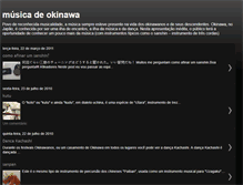 Tablet Screenshot of musicaokinawana.blogspot.com