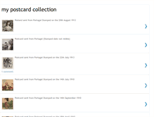 Tablet Screenshot of mypostcardcollection.blogspot.com